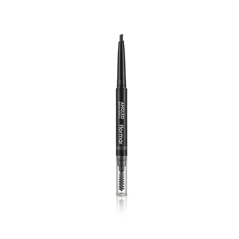 Flormar Angled Eyebrow Pencil With Angled Tip And Bristle Brush 001 beige