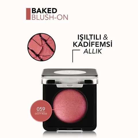Flormar Baked Blush-on Blush 059 dusty Rose