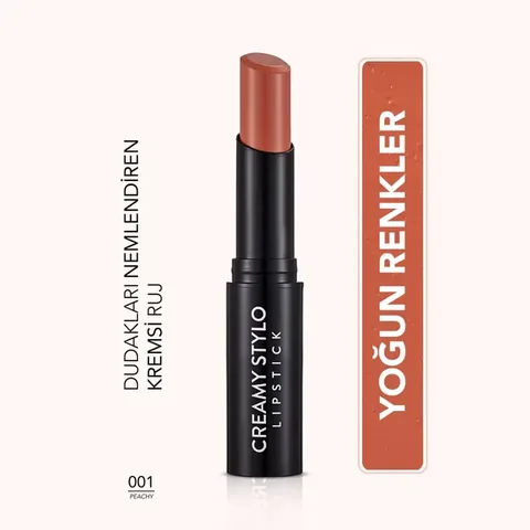 Flormar Creamy Stylo Moisturizing Lipstick 001 peachy