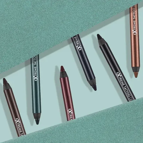 Flormar Extreme Tattoo Extra Permanent Glitter Gel Eyeliner 001 glitzy Brown