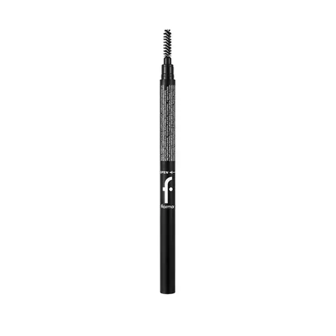 Flormar Triple Brow Eyebrow Pencil With Brush And Powder Head 001 brunette