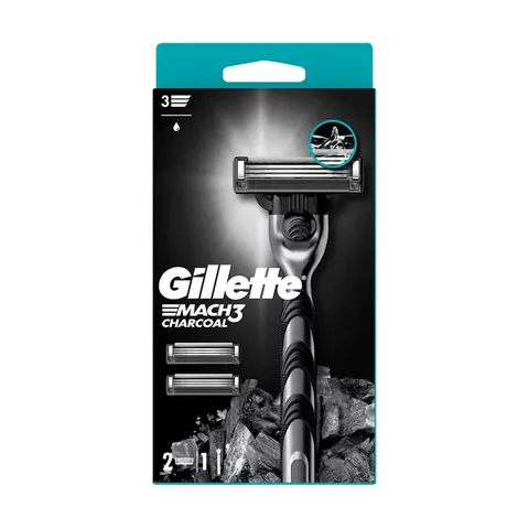 Gillette Mach3 charcoal Refill Razor