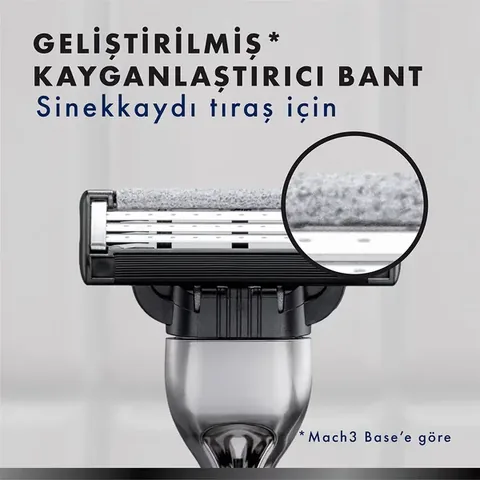 Gillette Mach3 charcoal Refill Razor