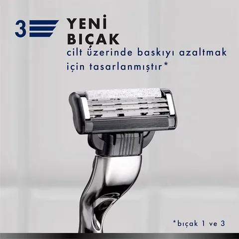 Gillette Mach3 charcoal Refill Razor