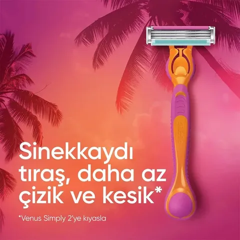 Бритва Gillette Simply Venus 3 Miami + 4 лезвия