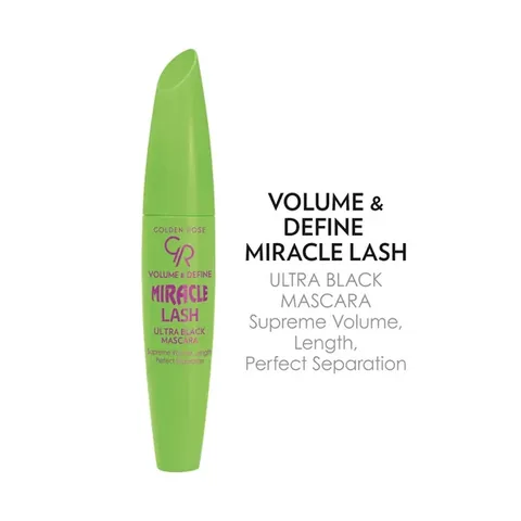 Golden Rose Volume &amp; Define Miracle Lash Ultra Black Mascara
