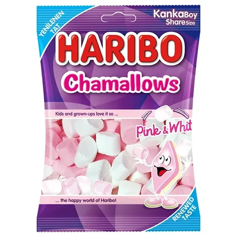 Haribo Chamallows Flavored Marshmallow 70 gr