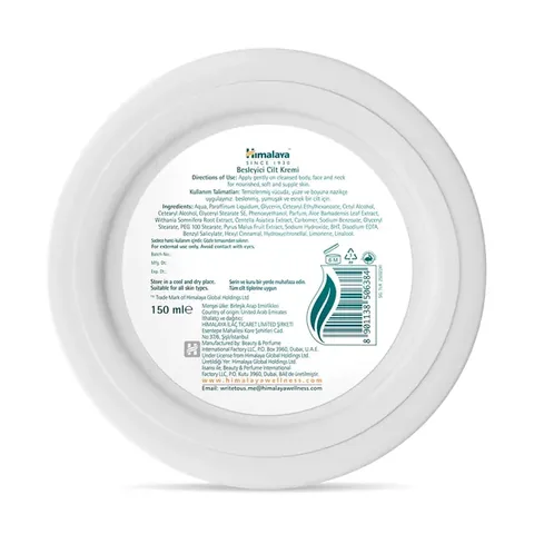 Himalaya Nourishing Hand & Body Cream Jar 150 ml