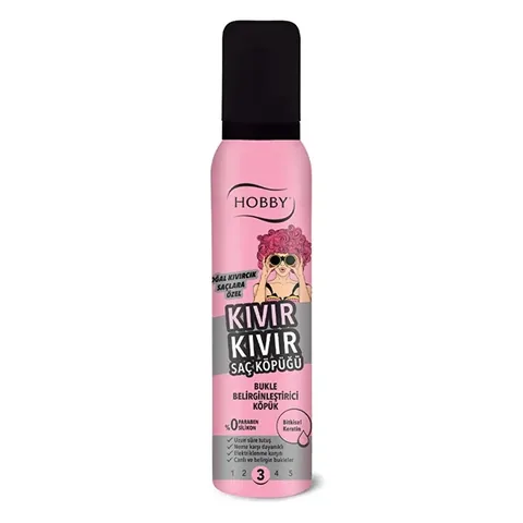 Hobby Mousse Cheveux Bouclés