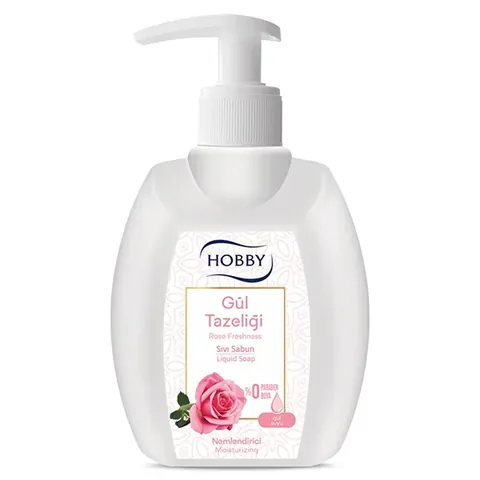 Hobby Savon Liquide Rose Fraîcheur