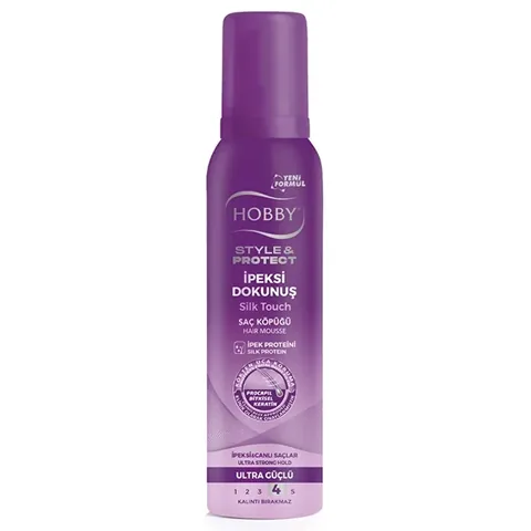 Hobby Style & Protect Silky Touch Hair Mousse 150 ml