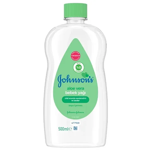 Johnson's Baby Aloe Vera Baby Oil 500 ml