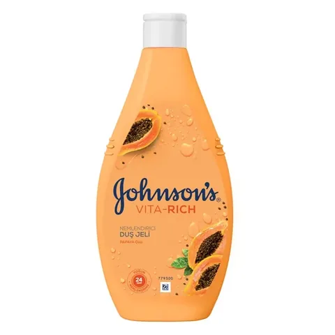 Johnsons Vita Rich Papaya Extract Moisturizing Shower Gel 400 ml