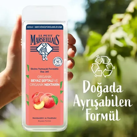 Le Petit Marseillais Shower Gel Peach 400 ml