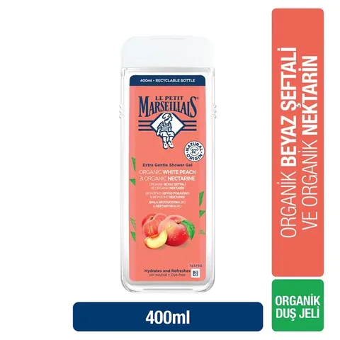 Le Petit Marseillais Shower Gel Peach 400 ml