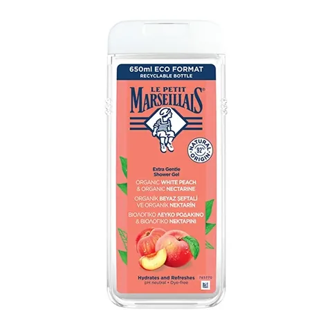 Le Petit Marseillais Duschgel Weiße Pfirsich & Nektarine 650ml
