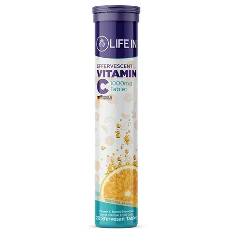 Life In Effervescent Vitamin C 20 tablets