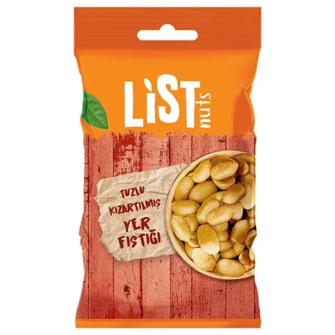 List Nuts Roasted Peanuts 40 gr