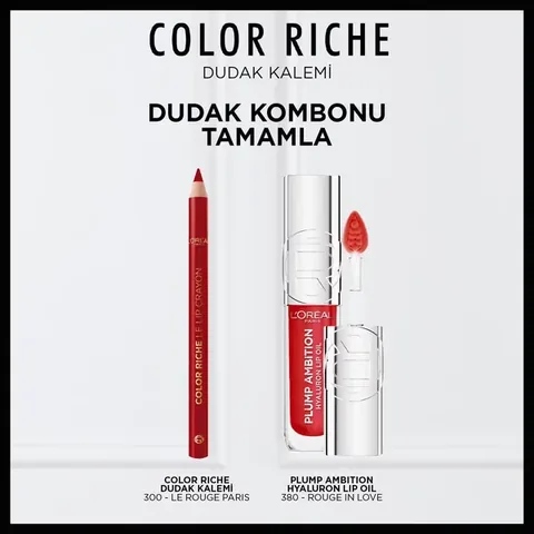 Loreal Paris Color Riche Dudak Kalemi - 300 Le Rouge Paris