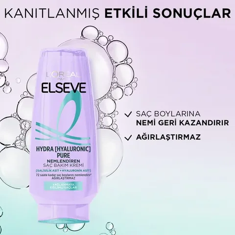Obtenez des cheveux hydratés et légers 72h avec Elseve