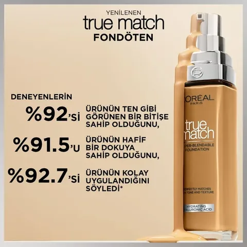 L'Oreal Paris كريم أساس لوريال باريس ترو ماتش للعناية 3 ن لون محايد