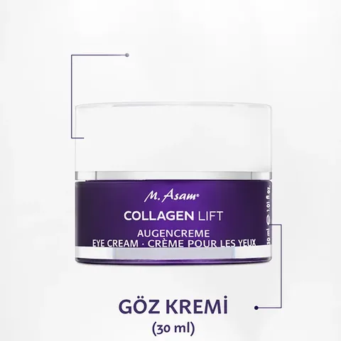 M.Asam Collagen Lift Augencreme mit pflanzlichem Booster 30ml