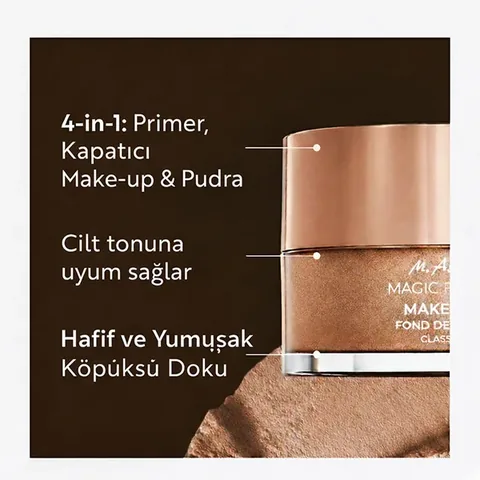 M. Asam Magic Finish Magical Foundation Primer Concealer and Powder 30 ml