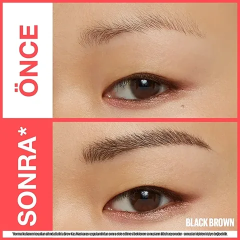 Maybelline New York Build A Brow 2 in 1 eyebrow Pencil And Gel Black Brown