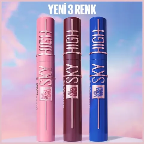 Maybelline New York Lash Sensational Sky High Burgundy Haze Mascara
