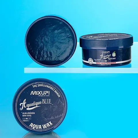 Mixup! Aquatique Blue Aqua Wax 150 ml (medium Hold)