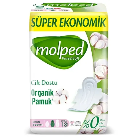 Molped مولبيد بيور آند سوفت سوبر إيكو لونج 18 بوصة