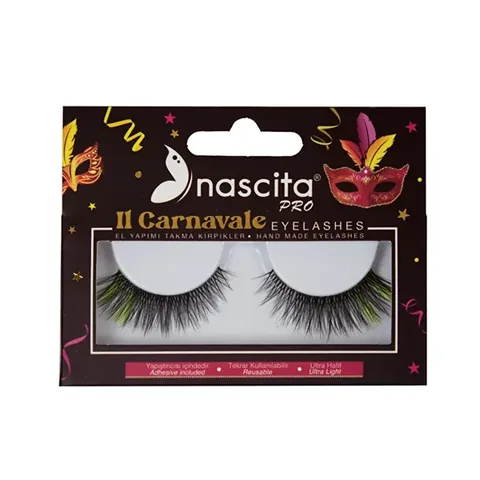 Nascita Carnavale Series False Eyelashes Yellow