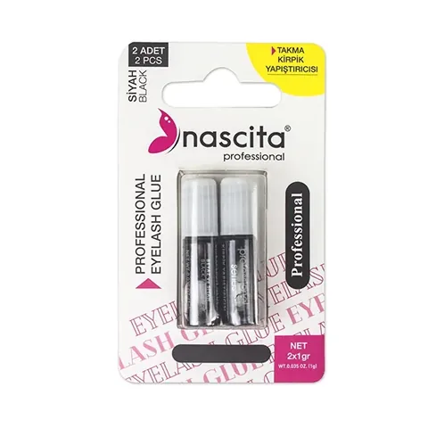 Nascita Professional False Eyelash Adhesive Black 2 x 1 gr