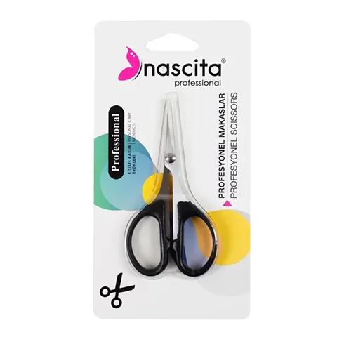 Nascita Ergonomische Professionelle Schere für Nase und Schnurrbart