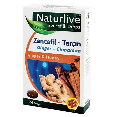Naturlive Ginger Cinnamon 24 candy