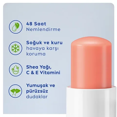 Nivea Peach Lip Stick 4,8 gr