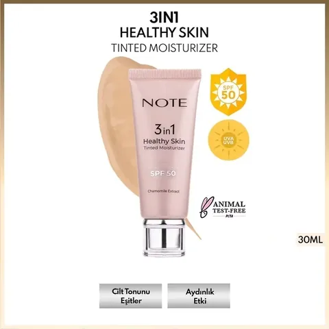 Note 3 in 1 healthy Skin Tinted Moisturizer