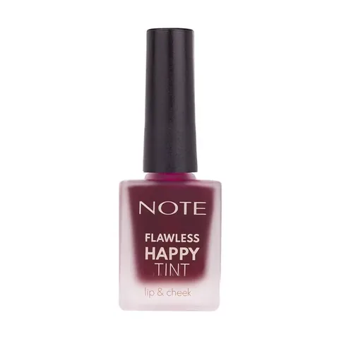 Note Flawless Happy Tint Lip &amp; Cheek Lip And Cheek Color Liquid Blush 03 sweet Pink