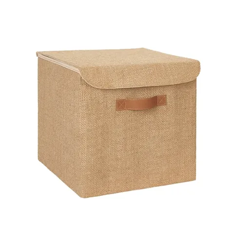 Ocean Home Jute Lid Box 30 x 30 x 30 cm