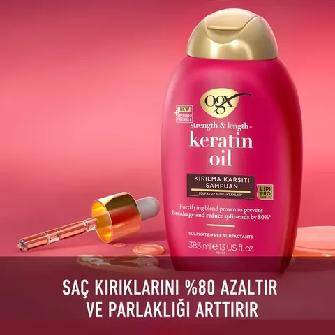 Ogx Anti-breakage Keratin Oil Shampoo 385 ml