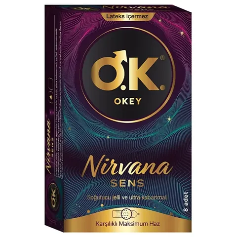 Okey Prezervatif Nirvana Sens 8 Adet