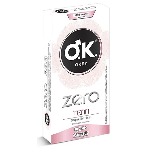 Okey Zero Tenn Condoms 8 pack