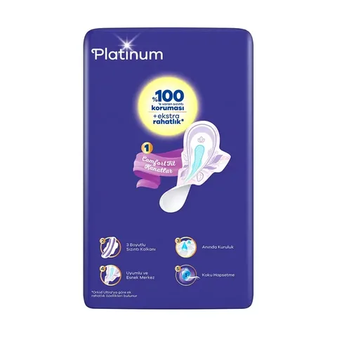 Orkid Platinum Normal (size 1) Sanitary Pad 32 pcs