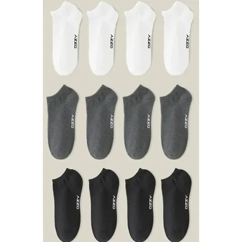 Ozzy Socks Men's 12-pack Seamless Ankle Socks 43/46