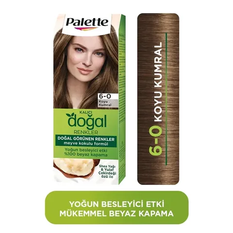 Palette Permanent Natural Colors Hair Dye 6-0 dark Blonde