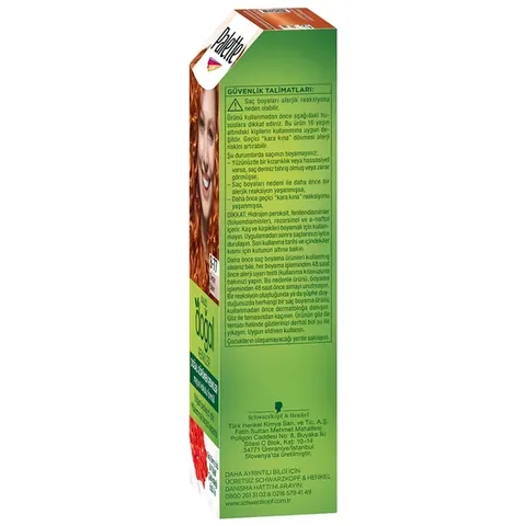 Palette Permanent Natural Colors Hair Dye 8-77 cinnamon Copper