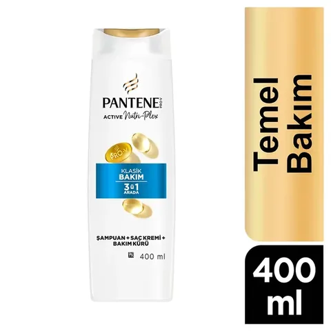 Pantene Basic Care 3 in 1 shampoo 400 ml