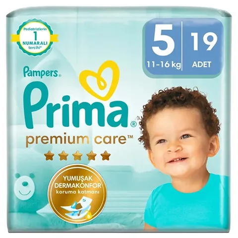 Prima Premium Care Diaper 5 size 19 pcs
