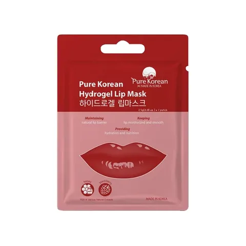 Pure Korean قناع الشفاه الكوري الهيدروجيل النقي
