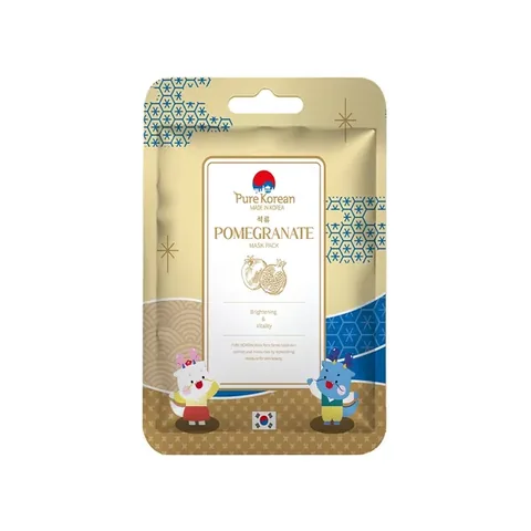 Маска для лица с гранатом из Кореи от Pure Korean